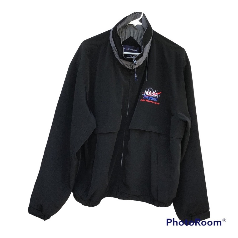 Port Authority NASA Black Jacket